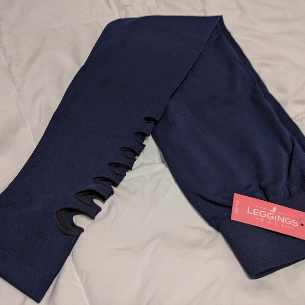 Navy Blue Leggings by Park